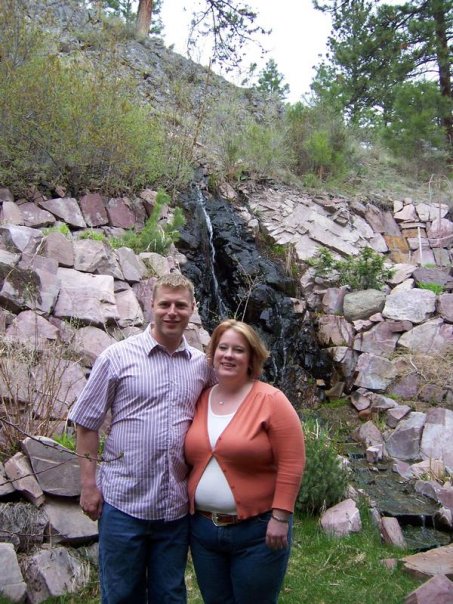 bb At a friend's place in Montana where we had originally hoped to get married...