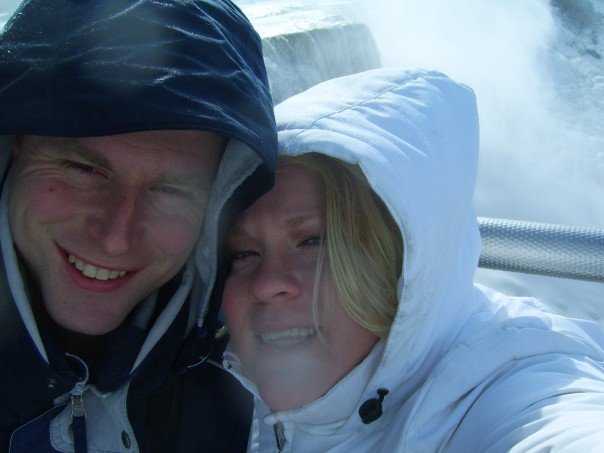 boitsonniagara Numb to the bone on our honeymoon at International Falls